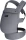 Momcozy PureHug Babytrage grau (BC001-GR12NB-A)