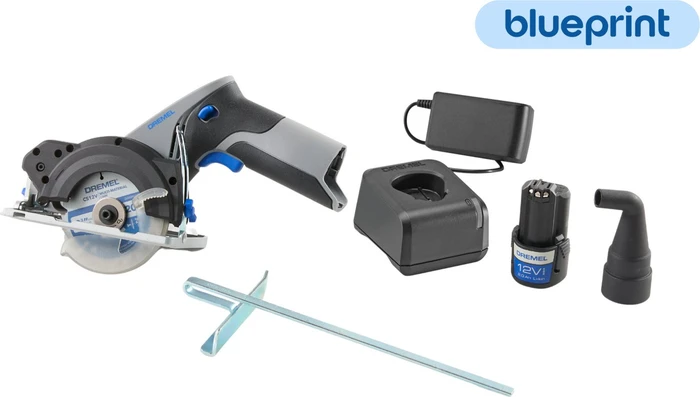 Dremel DSM20 Akku-Mini-Handkreissäge inkl. Akku + Zubehör (CS12V-S1)