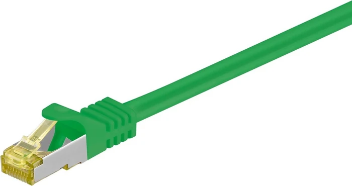 goobay Patchkabel, Cat7/Cat6a, S/FTP, RJ-45/RJ-45, 1.5m, grün