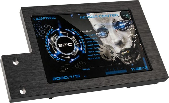 Lamptron HM035 Hardware Monitor, 3.5"