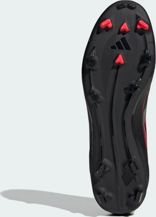 adidas F50 League Laceless FG/MG core black/iron metallic/lucid red