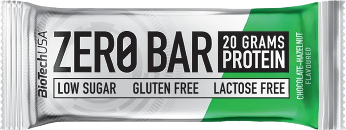 BioTech USA Zero Bar Schokolade Haselnuss 50g