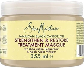 Shea Moisture Jamaican Black Castor Oil Strengthen & Restore Treatment Haarmaske, 355ml