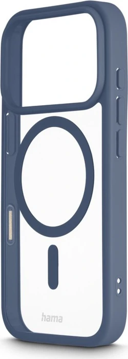 Hama Handyhülle Frame Protect magnetisch für Apple iPhone 17 Pro transparent/blau