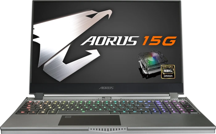 GIGABYTE AORUS 15G, Core i7-10750H, 16GB RAM, 512GB SSD, GeForce GTX 1660 Ti, FR