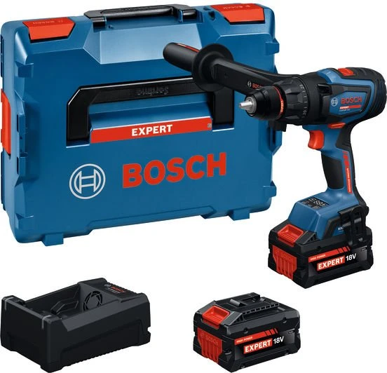 Bosch Professional Expert EXSR18V-150 BITURBO Akku-Bohrschrauber inkl. L-Boxx + 2 Akkus 8.0Ah