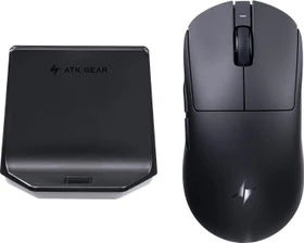 ATK Dragonfly A9 NB Ultra Wireless mit Ladestation, schwarz, USB