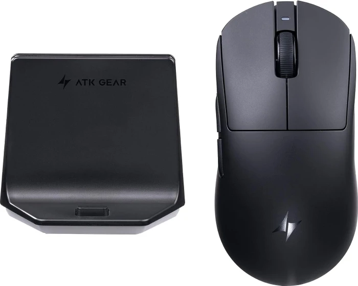 ATK Dragonfly A9 NB Ultra Wireless mit Ladestation, schwarz, USB
