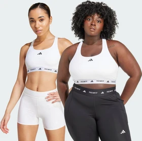 adidas TECHFIT Medium-Support Sport-BH white (Damen)