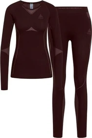 Odlo Fundamentals Performance Warm Set fudge (Damen)