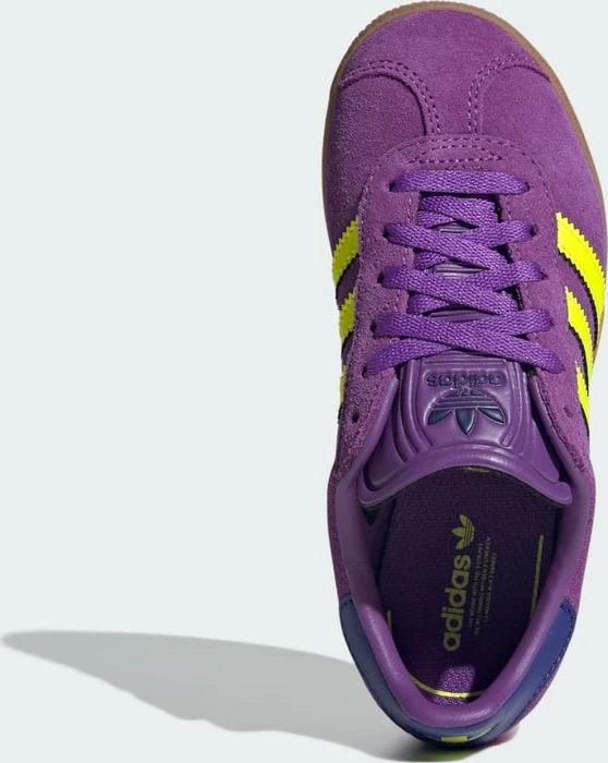 adidas Gazelle active purple/solar yellow/collegiate purple (Junior)
