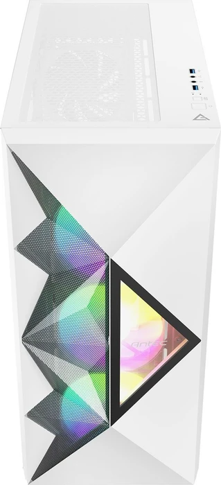 Antec Dark League Dark Fleet DF800 Flux White, weiß, Glasfenster