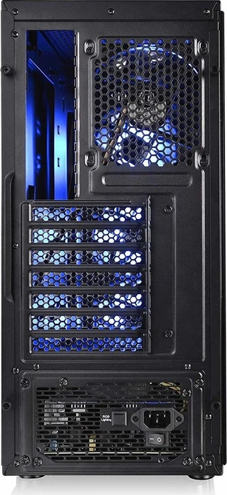 Thermaltake Versa J24 TG RGB, schwarz, Glasfenster