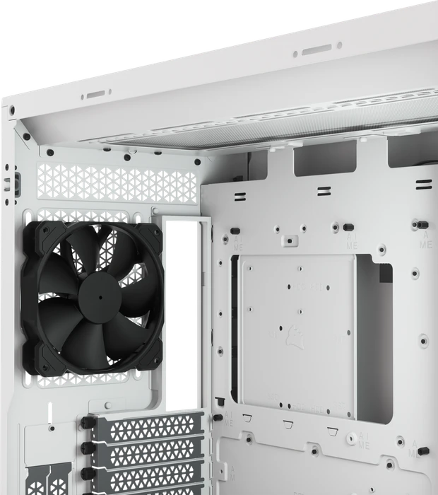 Corsair 5000D Airflow, weiß, Glasfenster