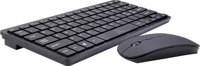 Renkforce RF-KMC-410 Funk-Tastatur-Maus-Set schwarz, TKL, USB, DE