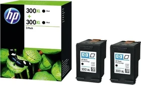 HP Druckkopf mit Tinte 300 XL schwarz, 2er-Pack