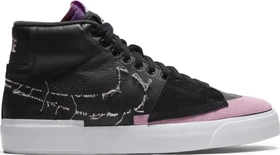 Nike SB Zoom Blazer Mid Edge black/white/purple nebula/pink rise (Herren)