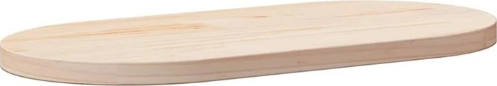 vidaXL ovale Tischplatte 60x30cm Kiefer