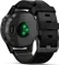 Garmin Fenix 5 Plus Sapphire schwarz mit Lederarmband Vorschaubild