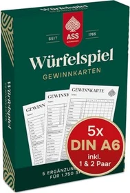 ASS Altenburger Würfelspiel Gewinnkarten - Blöcke (Erweiterung)