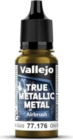 Vallejo True Metallic Metal Airbrush greenish gold, 18ml