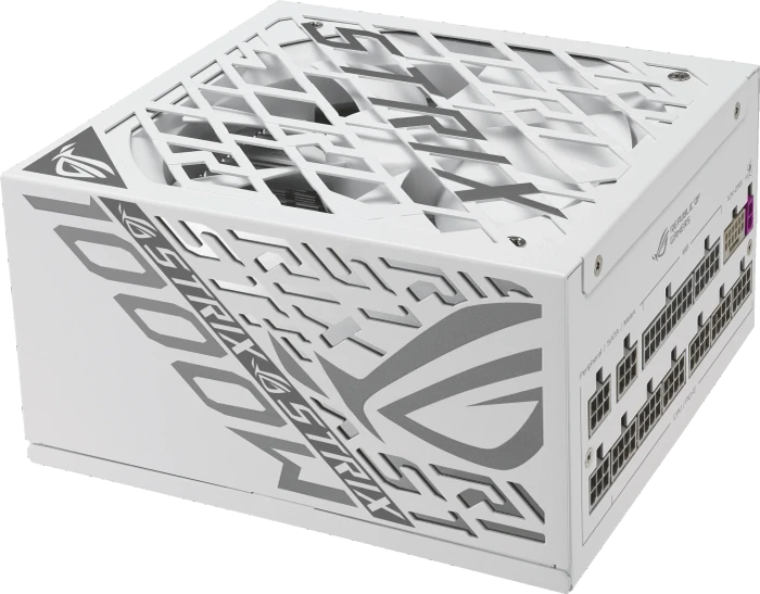 ASUS ROG Strix 1000W Platinum White Edition, ROG-STRIX-1000P-GAMING-WHITE, 1000W, ATX 3.1