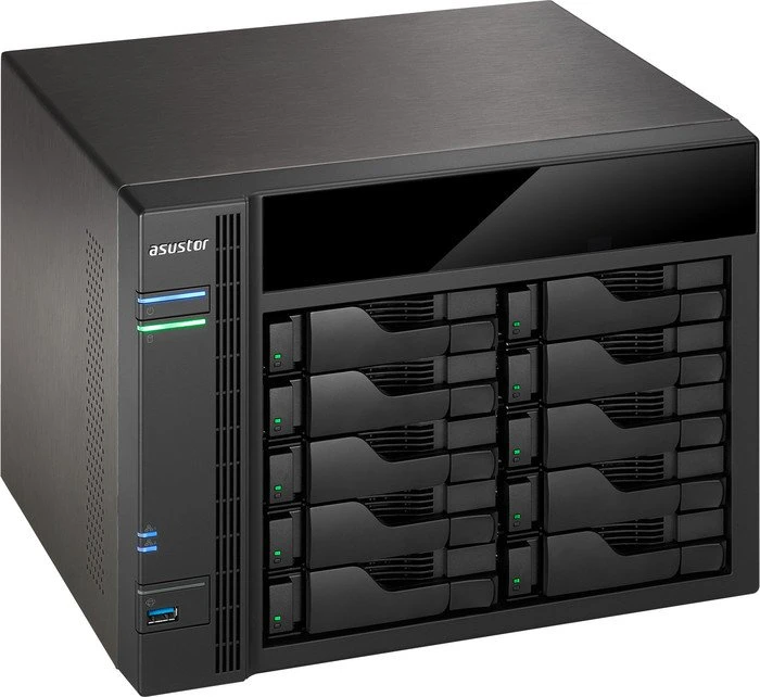 Asustor AS5010T, 1GB RAM, 4x RJ-45 1000Base-T, 3x USB-A 3.0
