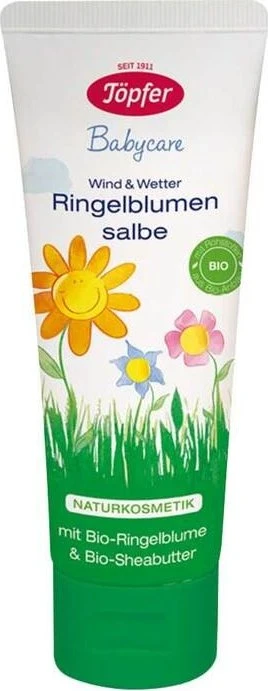 Töpfer Babycare Wind & Wetter Ringelblumen Salbe, 75ml