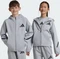adidas Z.N.E. Zip Hoodie medium grey heather/black (Junior) Vorschaubild