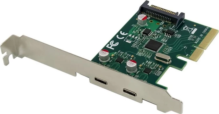 Conceptronic 2x USB-C 3.1, PCIe 3.0 x4