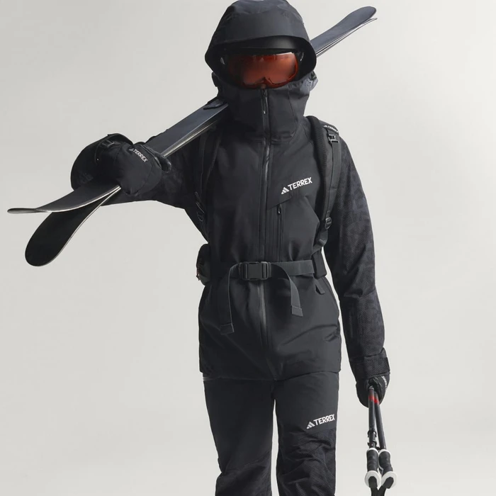 adidas Terrex Techrock Hybrid Primeknit Climawarm+ Skijacke schwarz (Herren)