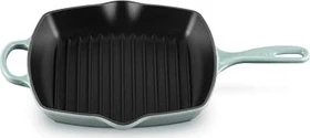 Le Creuset Grillpfanne quadratisch 26x26cm sea salt