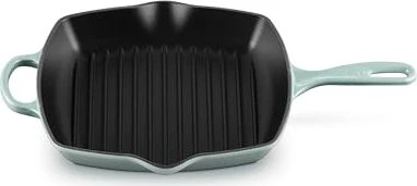 Le Creuset Grillpfanne quadratisch 26x26cm sea salt