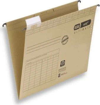 Elba vertic ultimate Hängemappe, A4, braun, 10er-Pack