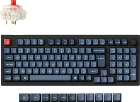 Keychron V5 Max, Carbon Black, 96%, LEDs RGB, hot-swap, Gateron Jupiter RED, USB/Bluetooth, ND
