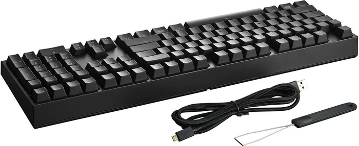Cooler Master MasterKeys Pro L, LEDs weiß, White, MX RED, USB, DE