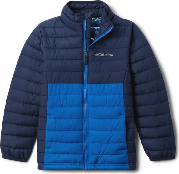 Columbia Powder Lite Jacke collegiate navy (Junior)