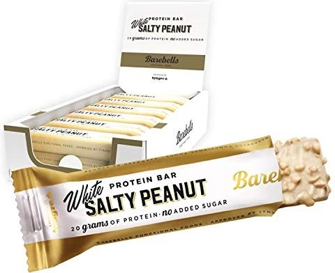 Barebells Protein Bar White Salty Peanut 660g (12x 55g)