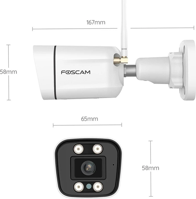 Foscam V8P weiß