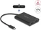 DeLOCK USB-C auf 2x HDMI Adapter mit USB PD, USB-C 3.0 [Stecker] Vorschaubild