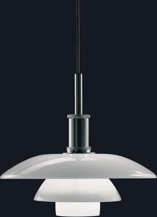 Louis Poulsen PH 4 1/2-4 Pendelleuchte high lustre chrome plated