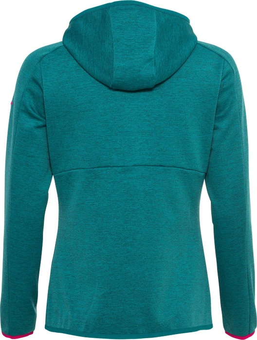 Vaude Valsorda Fleece Hoodie Funktionsjacke mallard green (Damen)
