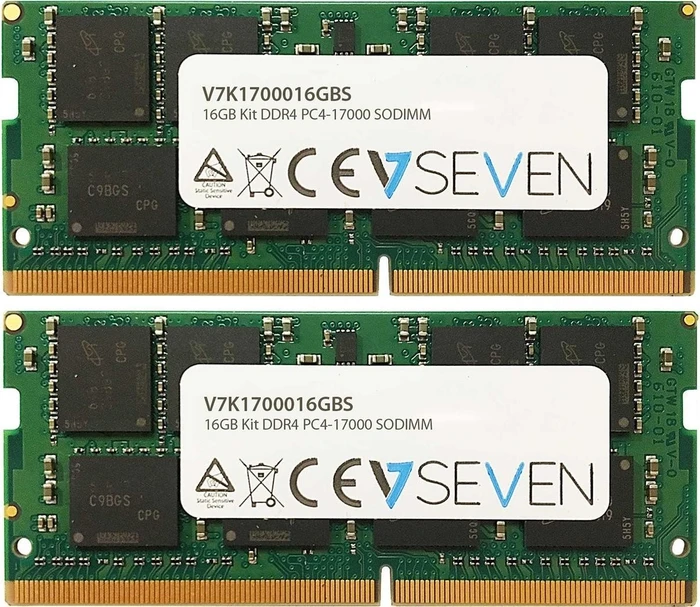 V7 SO-DIMM 16GB Kit, DDR4-2133, CL15