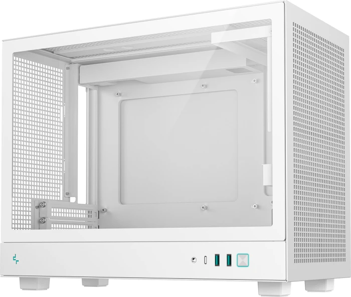 DeepCool CH160 Plus WH, weiß, Glasfenster