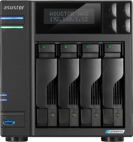 Asustor Lockerstor 4 Gen2+ AS6704T v2, 4GB RAM, 2x RJ-45 5GBase-T, 2x USB-A 3.1 (90-AS6704TV2-MD30)