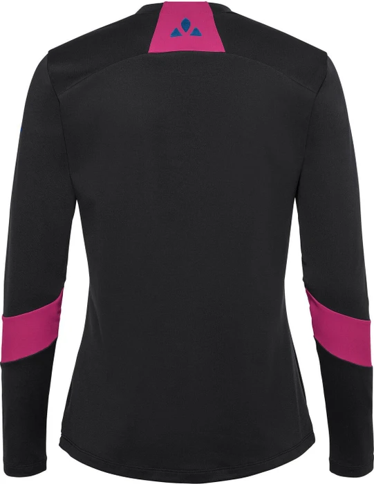 Vaude Qimsa Trikot langarm schwarz (Damen)