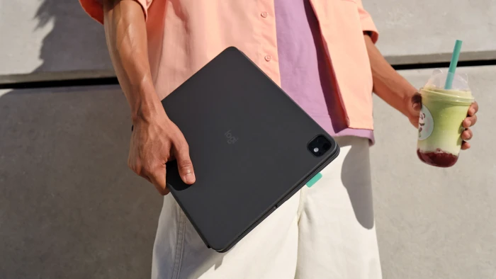 Logitech Flip Folio für iPad Pro 13" (M4/M5) und iPad Air 13" (M2/M3), DE