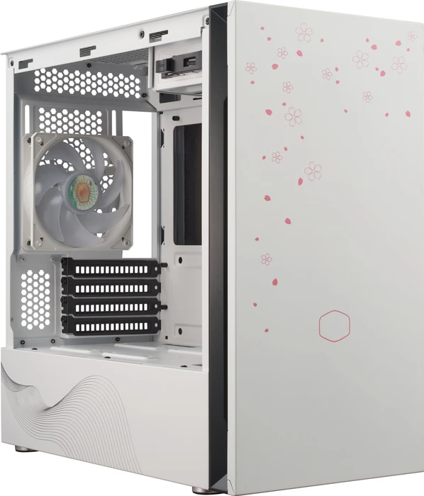 Cooler Master Silencio S400 Sakura Limited Edition, Glasfenster, schallgedämmt