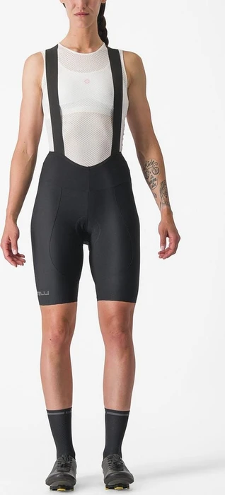 Castelli Espresso Bibshort Fahrradhose kurz schwarz (Damen)