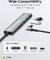 Wentronic goobay Slim 4-Port USB-Hub, 1x USB-C 3.0/3x USB-A 3.0, USB-C 3.0 [Stecker] Vorschaubild